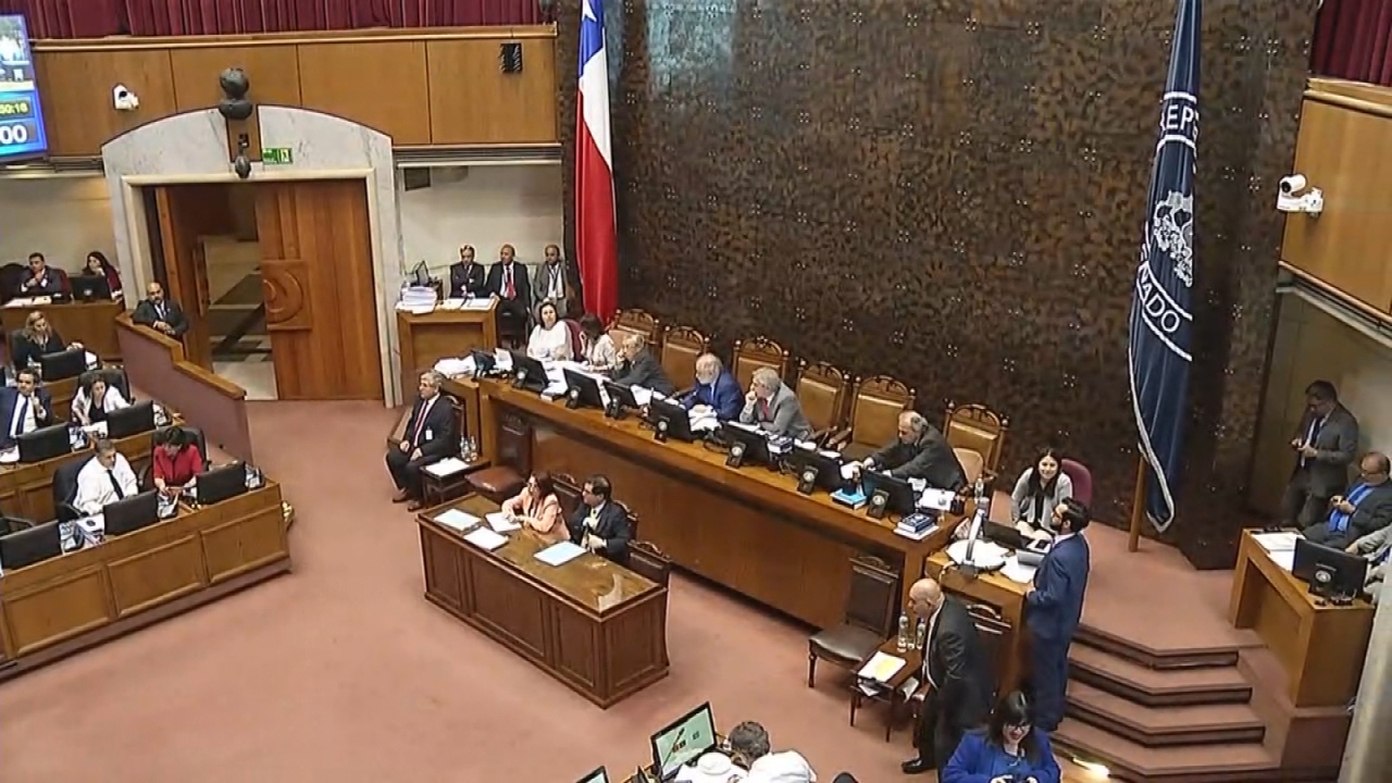 Foto: Votación en el Senado