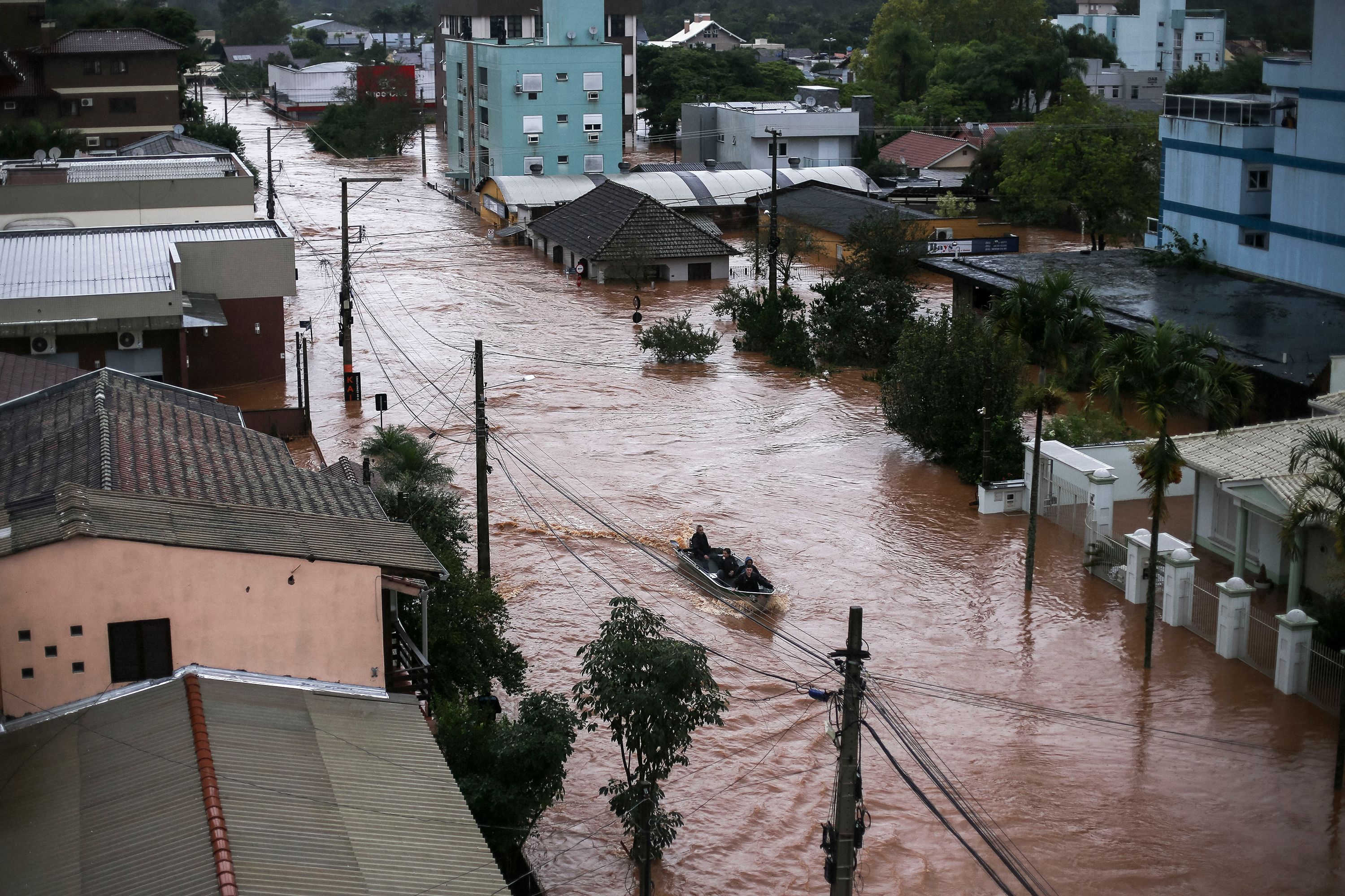 Inundaciones en Brasil