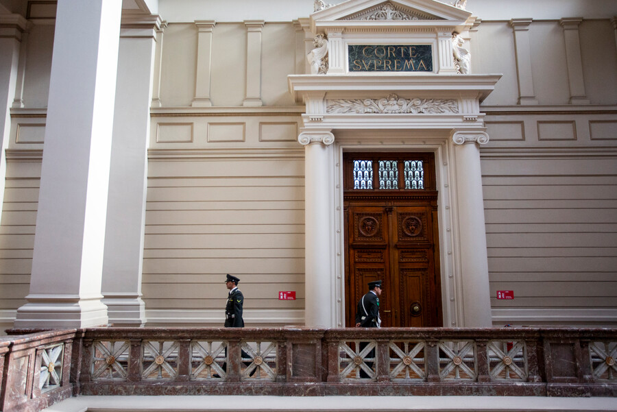 Edificio de la Corte Suprema/Agencia Uno